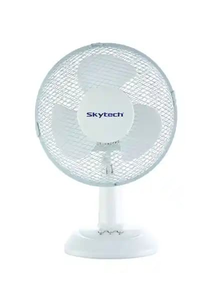 Skytech 9 İnç Masa Tipi Vantilatör: Kompakt ve Sessiz Hava Serinletici Çözüm