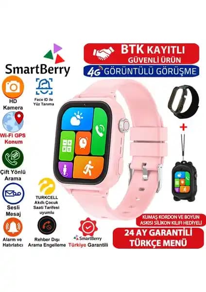 SmartBerry Z53 Çocuk Akıllı Saati Güvenlik ve Eğlence Özellikleriyle Öne Çıkıyor