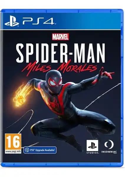 Sony Spiderman Miles Morales PS4 Oyunu Gençler İçin Aksiyon ve Macera Dolu Bir Deneyim