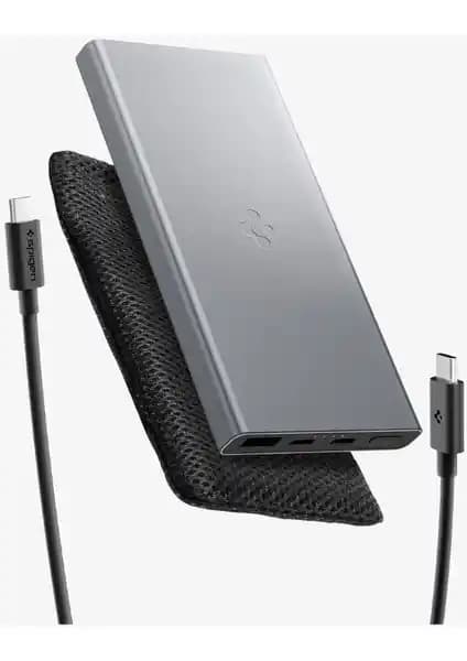 Spigen 10000 mAh Slim Alüminyum Kasa Powerbank: Hafif ve Güçlü Taşınabilir Şarj Cihazı
