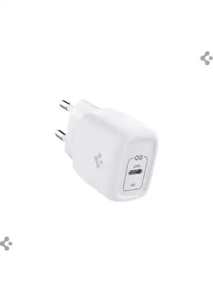 Spigen 20W USB-C Mini Hızlı Şarj Adaptörü: Güçlü ve Kompakt Taşınabilir Şarj Çözümü
