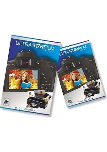 Star Film Ultra Starfilm 20 Adet A4 Fotoğraf Kağıdı Yüksek Kalite ve Dayanıklılık