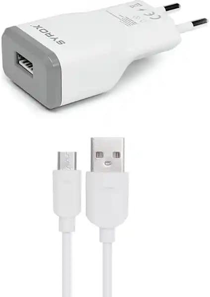 Syrox Micro USB Hızlı Şarj Adaptörü: Güç ve Pratiklik Sunan Dayanıklı ve Şık Çözüm