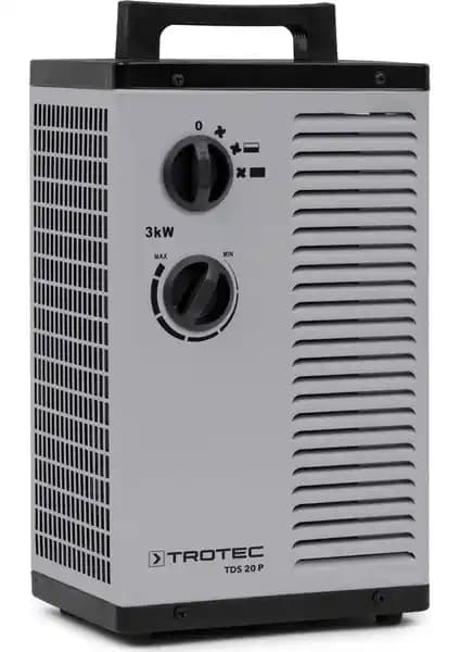 Trotec TDS20P Seramik Elektrikli Fanlı Isıtıcı: Güçlü ve Güvenilir İç Mekan Isıtma Çözümü