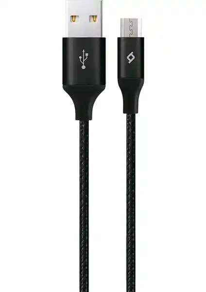 Ttec AlumiCable XL Micro USB Kablo: Dayanıklı ve Şık 2 Metre Uzunlukta Veri ve Şarj Kablosu