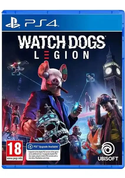 Watch Dogs Legion PS4 Oyunu: Gelişmiş Açık Dünya ve Siber Güçlerle Dolu Deneyim