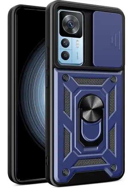 Xiaomi Mi 12T için Ultra Koruma ve Şıklık Sunan Manyetik Sürgülü Kılıf