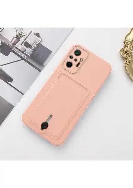 Xiaomi Redmi Note 10 Pro Uyumlu Kartlıklı Silikon Kılıfı Şıklık ve Koruma Sunar