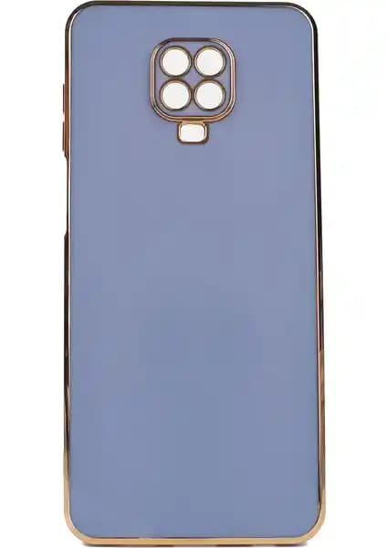 Xiaomi Redmi Note 9S için Estetik ve Dayanıklı Parlak Kenarlı Silikon Kılıfı