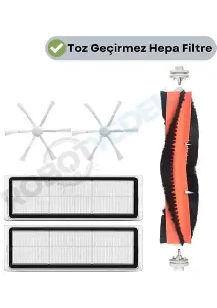Xiaomi Vacuum Mop 2 İçin Uyumlu Yedek Fırça ve HEPA Filtre Seti İncelemesi