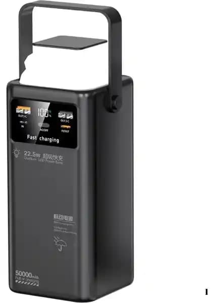 Xira 50.000 mAh 22.5W Hızlı Şarj Powerbank ile Uzun Süreli ve Güvenilir Enerji Çözümü