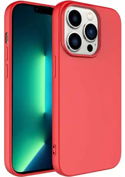 Zore iPhone 14 Pro Max Kılıfı Mara Lansman Kapak Kırmızı Estetik ve Koruma Özellikleri