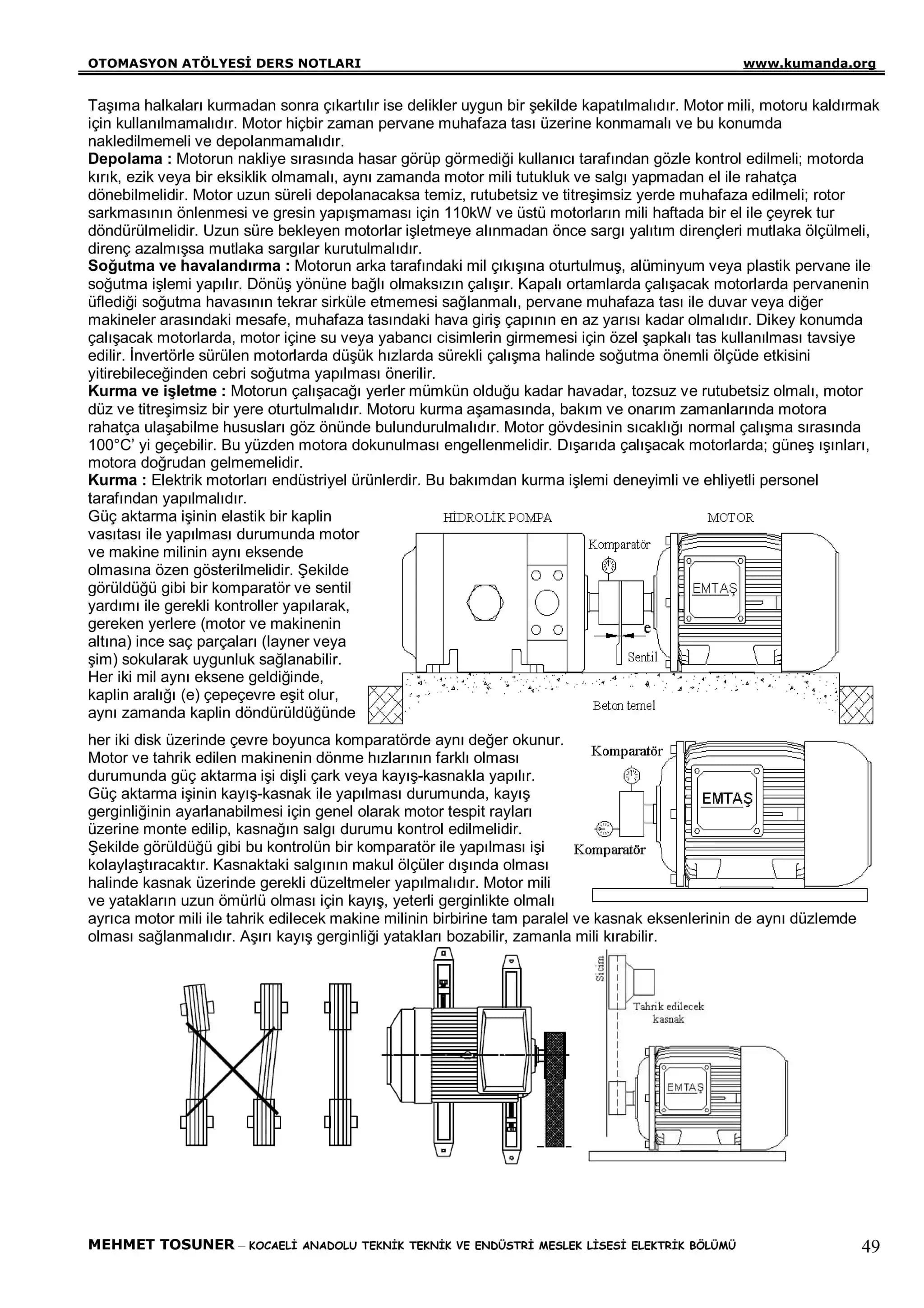 1980'ler GE DDE8200 Kurutucu Motoru Arızası, Onarım ve Yedek Parça Bilgileri