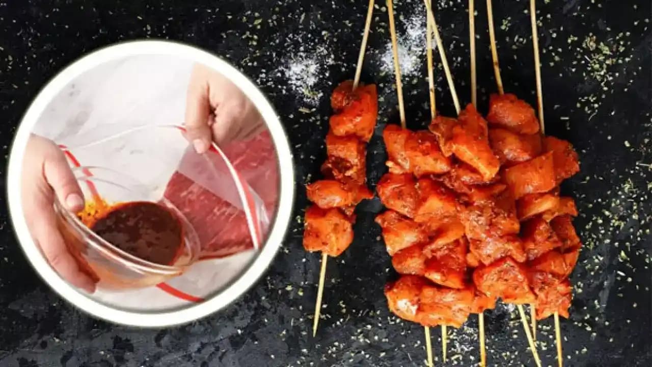 Marine Edilmiş Etin Dondurulması ve Airfryer'da Pişirilmesi İçin Pratik Yöntemler ve İpuçları