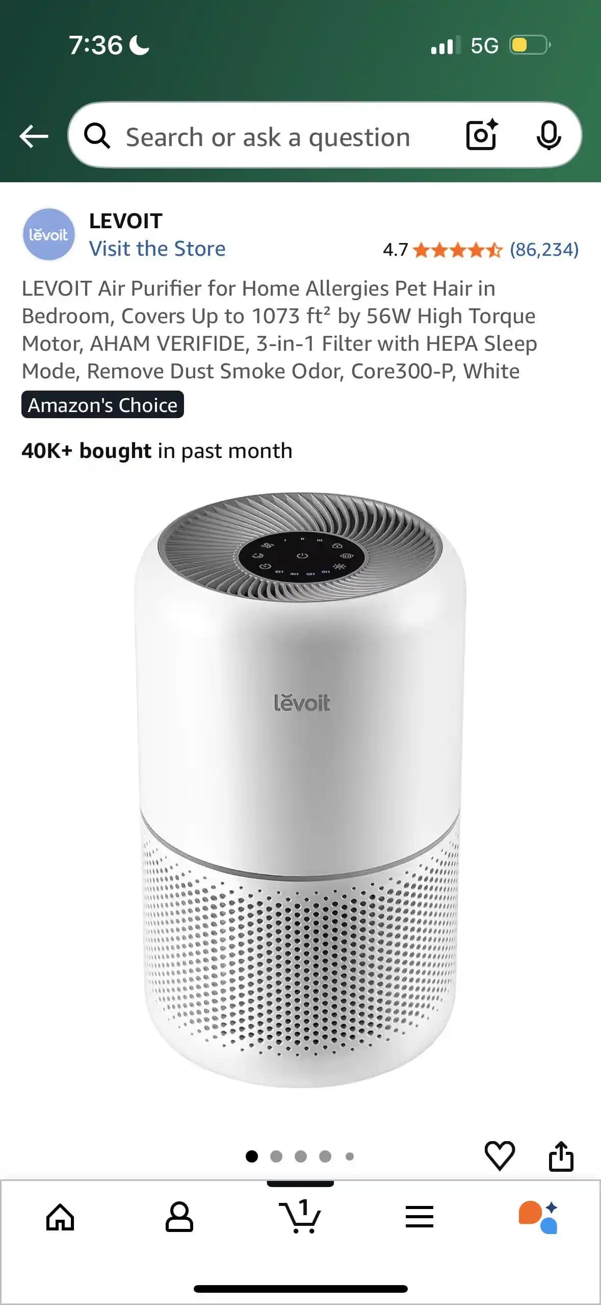 Mevsimsel Alerjiler ve Evcil Hayvanlar İçin Levoit Core Serisi Hava Temizleyici İncelemesi