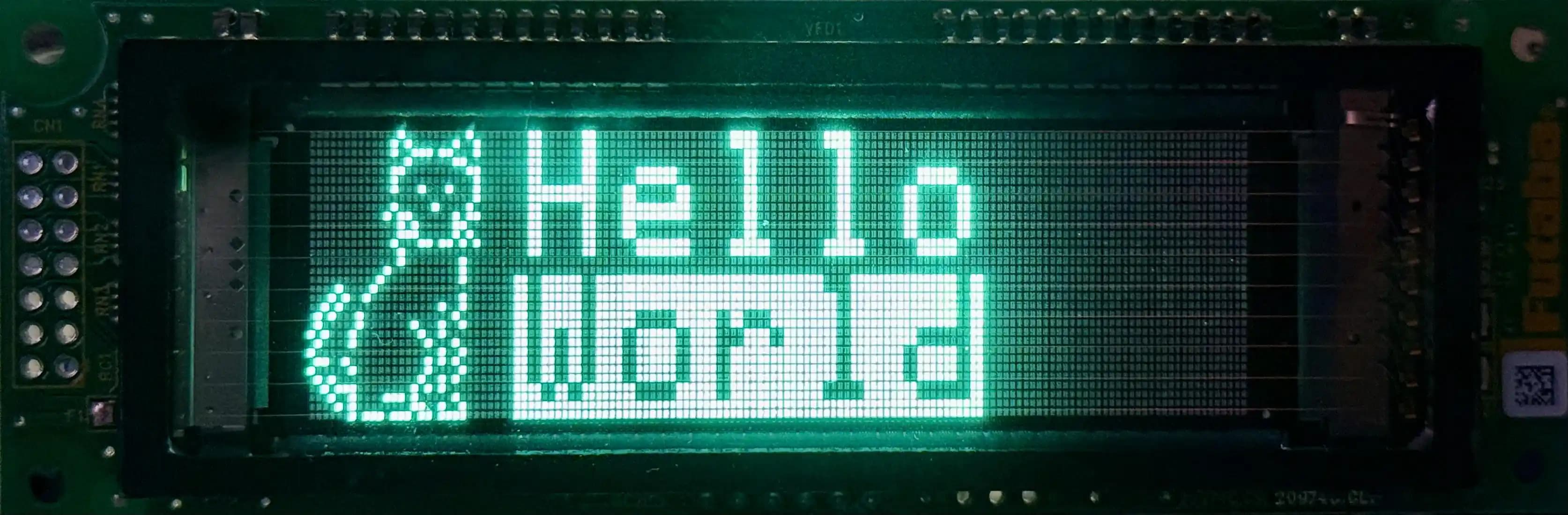 MicroPython ile Futaba NAGP1250 Grafiksel VFD Ekran Sürücüsünün Geliştirilmesi ve Kullanımı