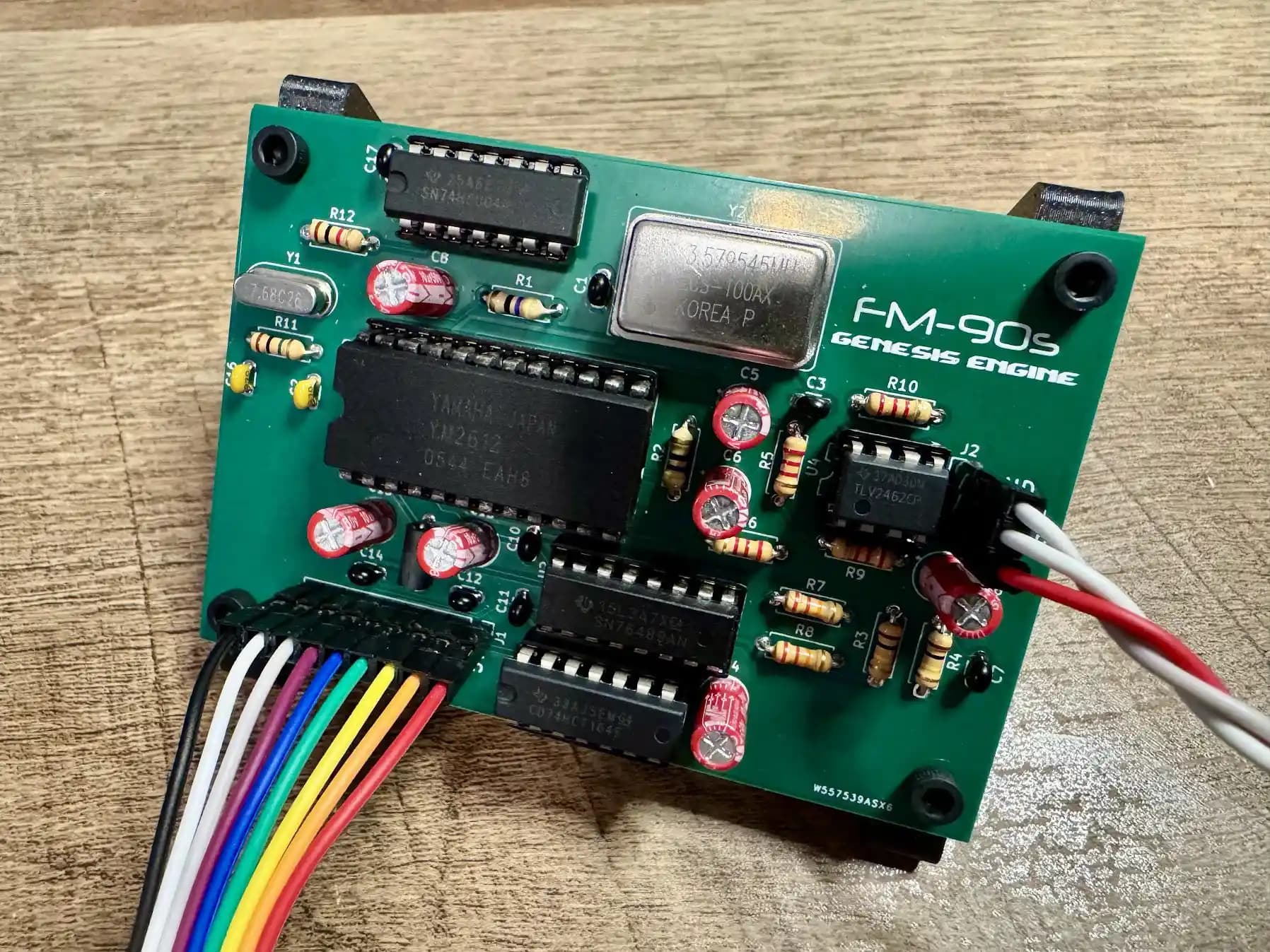 Sega Genesis/Mega Drive Ses Çipleri ile Stereo Müzik Çalabilen PCB Tasarımı