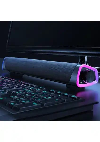 Aryuper Kamardey RGB Bas Soundbar ile Güçlü ve Çok Yönlü Ses Deneyimi Sunar