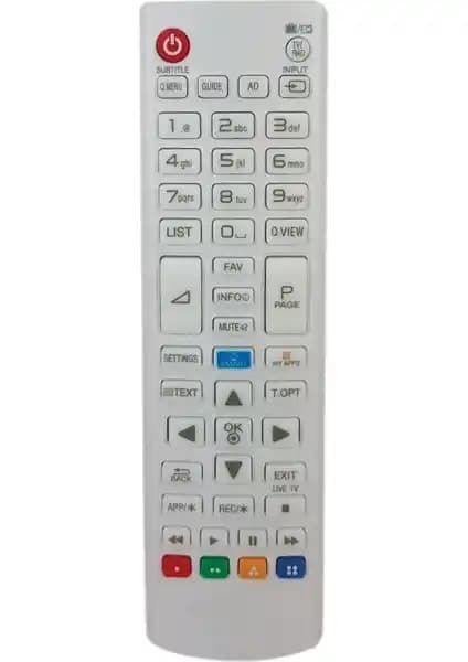 Ata Elektronik LG Smart LED TV Kumandası Beyaz - Kullanım Kolaylığı ve Şık Tasarım
