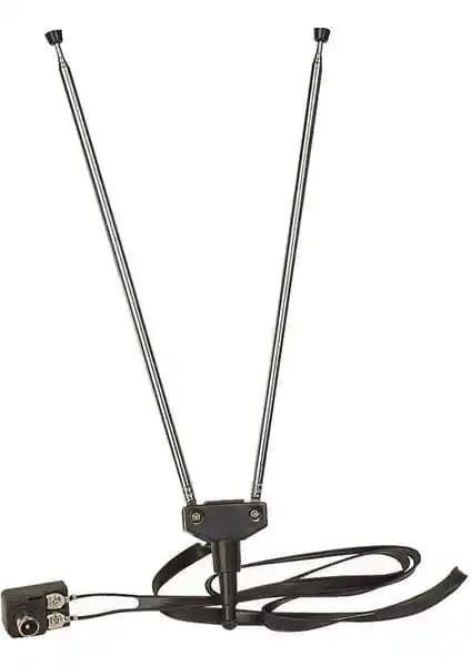 Ayt TV Üstü V Tipi Teleskopik Anten: Eski Tip Tüplü Televizyonlar İçin Yüksek Performanslı Çözüm