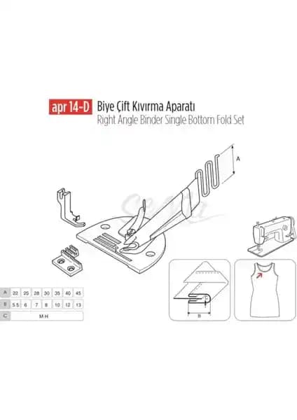Çift Kıvırma Apara 40X12MM Elektronik ve Elektrik Uygulamaları İçin Dayanıklı Aksesuar