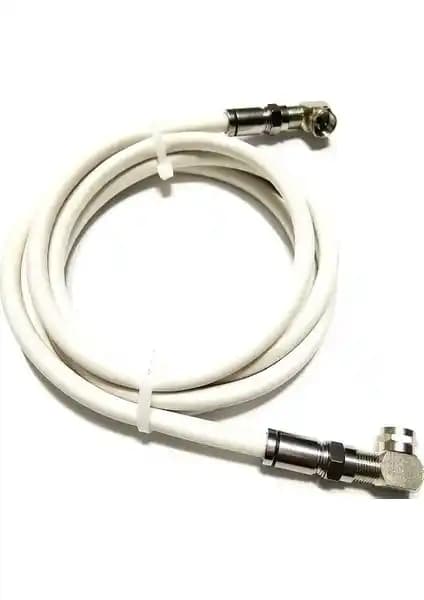 CRESCENT RG7 Kaliteli 2 Metre Uydu Anten Kablosu Digitürk İçin Uygun