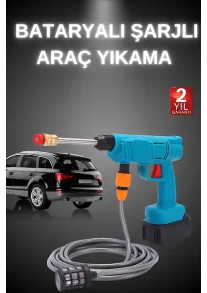 FRY Şarjlı ve Yüksek Basınçlı Çok Yönlü Temizlik ve Sulama Makinesi Özellikleri