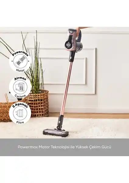 Karaca Vantuz Power Force Max 2-in-1 Şarj Edilebilir Dik Süpürge Özellikleri ve Performansı