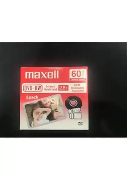 Maxell Dvd-Rw 2.8GB 8cm Yeniden Yazılabilir Kamera ve Dijital Depolama Diski