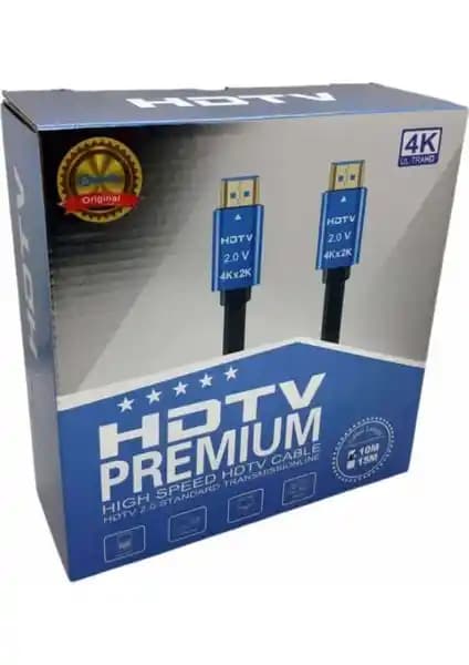 Premium Prolly PCV 3352 4K HD HDMI Kablo 10 Metre Uzunlukla Yüksek Performans