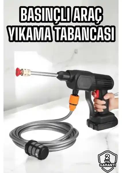 Şahin AVM Yeni Nesil Şarjlı Araç Yıkama Tabancası: Hafif ve Çok Fonksiyonlu Temizlik Çözümü