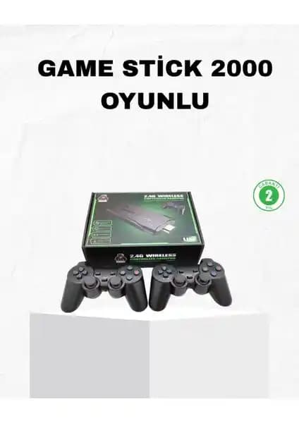 Selfbuysell 4K Destekli Kablosuz Retro Atari Oyun Konsolu Modern ve Nostaljik Oyun Deneyimi