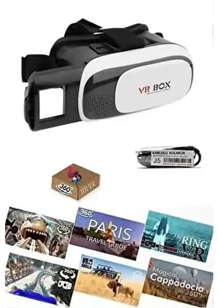 Vrbox Sanal Gerçeklik Gözlüğü Seti ile Evde Yeni Bir Eğlence Deneyimi Sunar