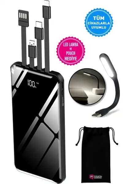 İntouch 10.000 mAh ve Robor R720 20.000 mAh Powerbank Karşılaştırması 1