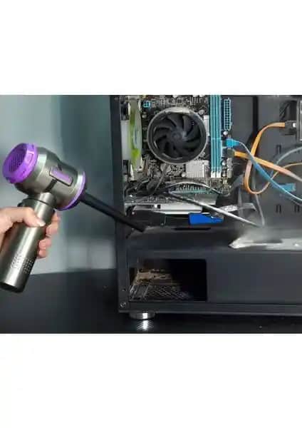 AKT Araç Süpergesi 7 Fonksiyonlu Kablosuz Elektrikli Süpürge 14000PA Güçlü Emiş