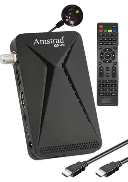Amstrad 120 Hd Mini HD Uydu Alıcısı: Yüksek Çözünürlüklü ve Taşınabilir Uydu Cihazı