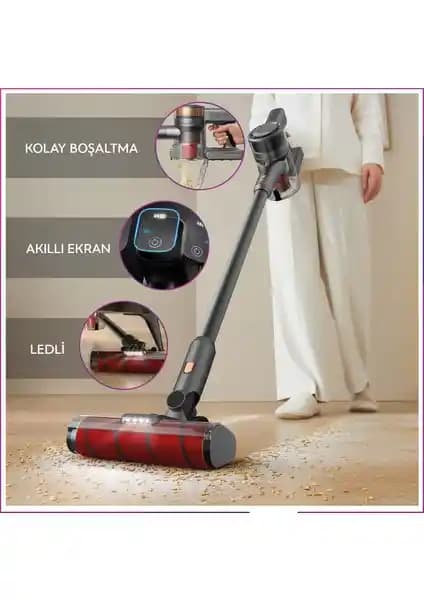Deerma VC80 Kablosuz Dikey Süpürge ile Ev Temizliğinde Verimlilik Artışı