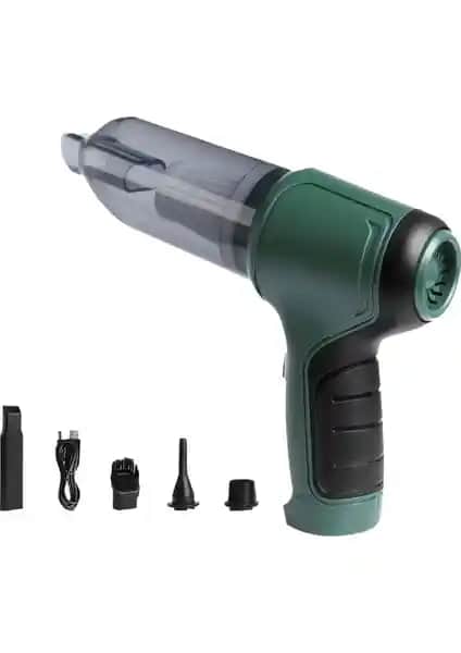 Gilli Store Araç İçi Mini Vakumlu El Süpürgesi: Kablosuz, Çok Fonksiyonlu ve Hafif Temizlik Cihazı