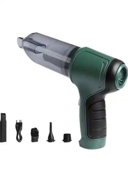 Gilli Store Araç İçi Mini Vakumlu El Süpürgesi: Kablosuz, Çok Fonksiyonlu ve Hafif Temizlik Cihazı