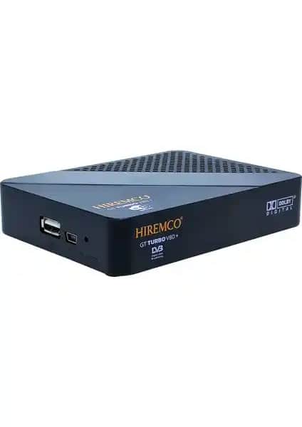 Hiremco GT Turbo V8D+ Full HD Uydu Alıcısı: Yüksek Performanslı ve Çok Yönlü Dijital Çözüm