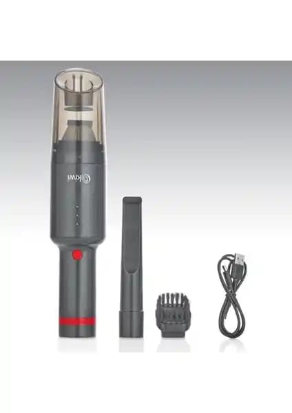 Kiwi Şarjlı Ev ve Araç El Süpürgesi: Kablosuz ve Güçlü Temizlik Çözümü