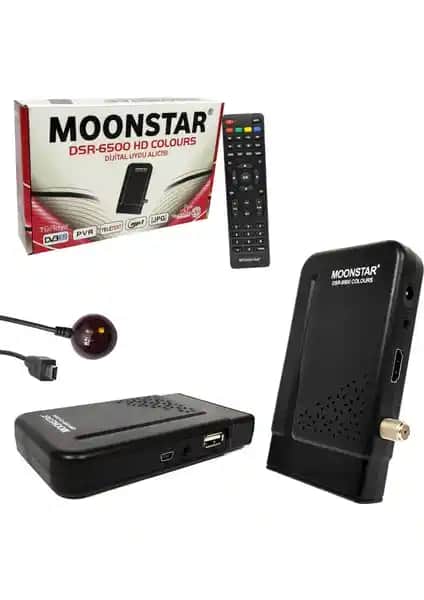 Moonstar DSR-6500 Mini Full HD Uydu Alıcı: Yüksek Kalite ve Kullanım Kolaylığı
