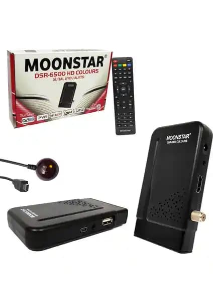 Moonstar DSR-6500 Mini Full HD Uydu Alıcı: Yüksek Kalite ve Kullanım Kolaylığı