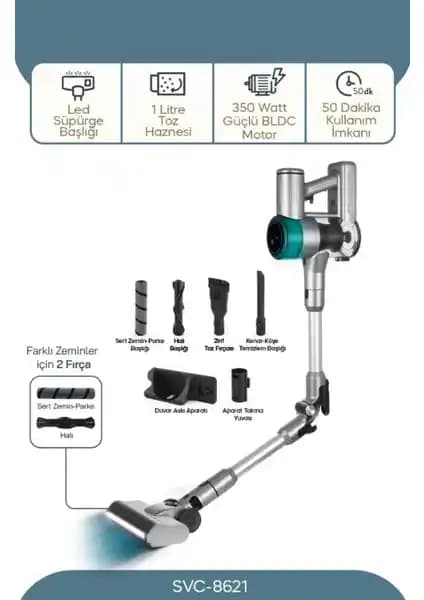 Sinbo SVC-8621 Güçlü ve Çok Yönlü Kablosuz Dikey Süpürge Özellikleri ve Kullanım Avantajları