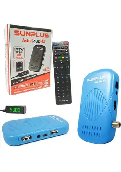 Sunplus Sun Plus Uydu Alıcı Full HD IPTV Kablosuz Bağlantı ve Çok Yönlü Özellikler