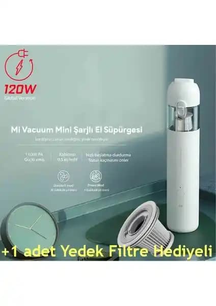 Xiaomi Mi Vacuum Mini El Süpürgesi: Güçlü Performans ve Pratik Kullanım Özellikleri
