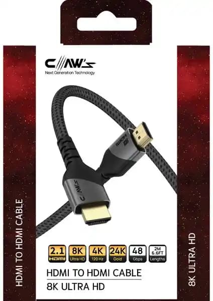 Claw's 8K UHD HDMI 2.1 ve S-Link SL-HDM4K105 Kablo Karşılaştırması