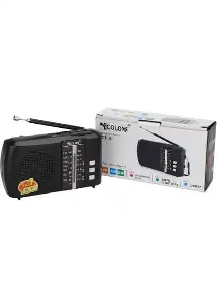 Golon Bluetoothlu FM Radyo: Çok Fonksiyonlu Taşınabilir Müzik ve Radyo Cihazı