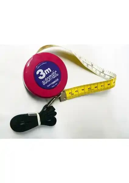 Hoechstmass 3 Metre Otomatik Boyuna Asmalı Mezura İnşaat ve Moda İçin Dayanıklı Ölçüm Aracı