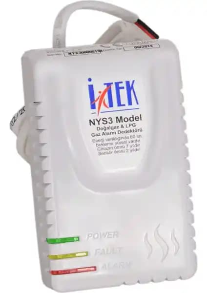 İtek Itek Nys3 Gaz Alarm Cihazı: Güvenliğinizi Artıran Modern ve Hassas Teknoloji